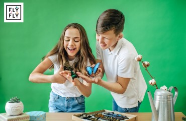 Три причины, почему ферма бабочек от Флай-Флай заинтересует ребенка больше, чем игры на телефоне
